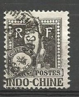 INDOCHINE TAXE N° 21 OBL - Strafport