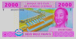 ETATS D'AFRIQUE CENTRALE - REPUBLIQUE DU CONGO 2002 2000 Franc - P.108Tc  Neuf UNC - États D'Afrique Centrale