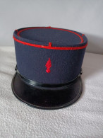 Képi Sapeurs Pompiers Français Feuerwehr Firefighter - Cascos