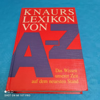 Knaurs Lexikon Von A - Z - Lexicons