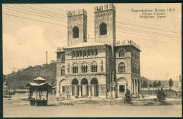 CLZ120 ESPOSIZIONE ROMA 1911 PIAZZA D'ARMI PADIGLIONE LIGURE - Tentoonstellingen