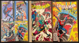 SPIDER-MAN Lot De 5 Bd Toutes Différentes (voir Description)Comics Marvel, Semic - Strange