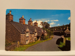 OLD COTTAGES, NEAR DOLGELLAU, 1981 Used, Wales Postcard - Merionethshire