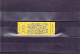 TYPE BLASON D'ANDORRE CARNET DE 10 TIMBRES NEUF ** 2F30 ROUGE N° 3 YVERT ET TELLIER 1990 - Booklets