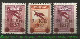 TURKEY ,EARLY OTTOMAN SPECIALIZED FOR SPECIALIST, SEE.... Mi. Nr. 1016 - 18  In Postfrisch - Unused Stamps