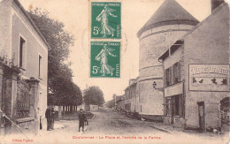 FRANCE - 77 - Coulommes - La Place Et L'entrée De La Ferme - Carte Postale Ancienne - Other & Unclassified