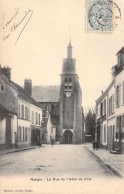 FRANCE - 77 - Nangis - La Rue De L'Hôtel De Ville - Carte Postale Ancienne - Nangis