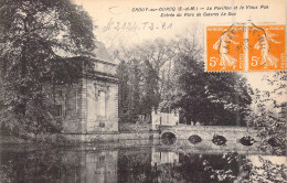 FRANCE - 77 - Crouy-sur-Ourcq - Le Pavillon Et Le Vieux Pont - Entrée Du Parc De Gesvres Le Duc - Carte Postale Ancienne - Altri & Non Classificati