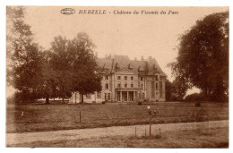 Herzele - Kasteel - Chateau Du Vicomte Du Parc - Uitg. Préaux / J. Vergucht - Herzele