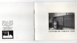 BROCHURE EXPOSITION  VILLE D AMIENS 80 -  L ENVERS DU TABLEAU NOIR  -   RECUEIL DE PHOTOGRAPHIES - Picardie - Nord-Pas-de-Calais