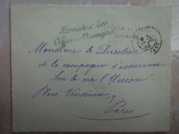 ENVELOPPE LETTRE BULGARIE 1902 Oblitération Entier Tampon BOURGAS Consulat De France - Briefe U. Dokumente