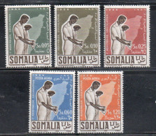 SOMALIA AFIS 1956  1a ASSEMBLEA LEGISLATIVA SOMALA SERIE COMPLETA COMPLETE SET MNH - Somalia (AFIS)