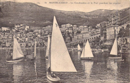 MONACO - Monte-Carlo - Le Condamine Et Le Port Pendant Les Régates - Carte Postale Ancienne - Monte-Carlo