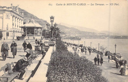 MONACO - Monte-Carlo - Casino - Les Terrasses - Animée - Carte Postale Ancienne - Monte-Carlo