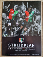 Programme NEC Nijmegen - Jong Ajax - 1.5.2015 - Holland - Program - Football - Habillement, Souvenirs & Autres