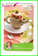 Carte Carrefour 2023 CUISINONS EN FAMILLE Disney - # 03 B BELLE SALADE DE MELON ENCHANTEE - Disney