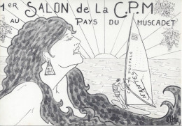 CPM 1° Salon De La Carte Postale Moderne Au Pays Du Muscadet 26-26-Octobre 1986 Nantes - Hamm
