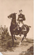 FAMILLES ROYALES - Portrait Equestre De S.M. Albert 1er Roi Des Belges - Carte Postale Ancienne - Royal Families