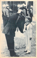 FAMILLES ROYALES - Visite Du Prince Baudouin à Mons - Carte Postale Ancienne - Royal Families