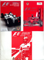 3 Carte Grand Prix De Monaco - Grand Prix / F1