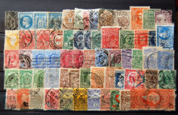 Monde World - Small Batch Of 64 Old Stamps Used D - Collections (sans Albums)