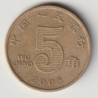 CHINA 2003: 5 Jiao, KM 1411 - China