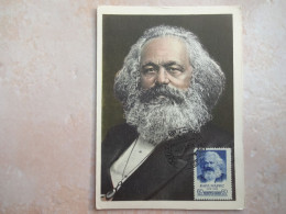 Carte Maximum KARL MARX RUSSIE - Karl Marx