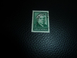 Republica Argentina - Domingo Faustino Sarmiento - 2 Pesos - Yt 662 - Vert - Oblitéré - Année 1962 - - Usados