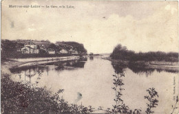 Mauves Sur Loire La Gare Et La Loire - Mauves-sur-Loire