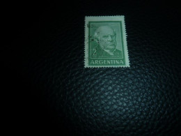 Republica Argentina - Domingo Faustino Sarmiento - 2 Pesos - Yt 662 - Vert - Oblitéré - Année 1962 - - Usados