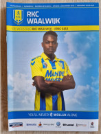 Programme RKC Waalwijk - Jong Ajax - 4.12.2015 - Holland - Program - Football - Habillement, Souvenirs & Autres