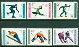 BULGARIA 1964 Mi 1426-31** Olympic Winter Games, Insbruck [LA867] - Hiver 1964: Innsbruck