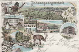 Gruss Aus  Johanngeorgenstadt - Litho - 1908 - Johanngeorgenstadt