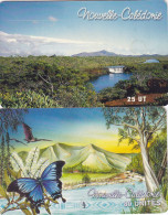 New Caledonia 2 Phonecards Chip - - - Landscapes - Nieuw-Caledonië