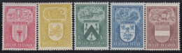 Belgie  .   OBP     .     743/747      .   **       .   Postfris   .   /    .   Neuf Avec Gomme Et SANS Charnière - Unused Stamps