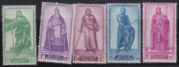 Belgie  .   OBP     .     737/741       .   **       .   Postfris   .   /    .   Neuf Avec Gomme Et SANS Charnière - Unused Stamps