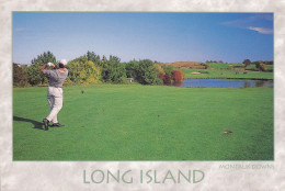 United States PPC Long Island Montauk Downs State Park Golf Course 1998 To Denmark (2 Scans) - Long Island