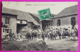 Cpa Attigny Ferme Sucrerie Carte Postale 08 Ardennes Rare Proche Voncq Vouziers Rethel - Attigny