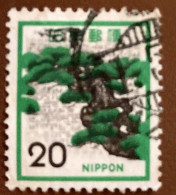 Japan 1972 T. Kano: Mountain Pine 20Y - Used - Usados
