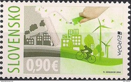 2016 Slowakei Slovensko Mi. 789**MNH  Europa     " Think Green " - 2016