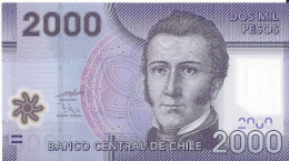 CHILI - 2000 Pesos 2009 Polymer UNC - Chile