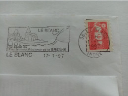 Le Blanc, Parc Naturel Régional De La Brenne - Mechanical Postmarks (Advertisement)