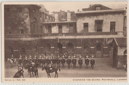 CHANGING THE GUARD - WHITEHALL - Whitehall