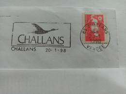 Challans, Canard - Mechanical Postmarks (Advertisement)