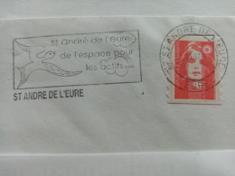 Saint André De L'Eure, Oiseau - Mechanical Postmarks (Advertisement)