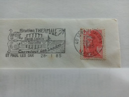 Saint Paul Les Dax, Cygne - Mechanical Postmarks (Advertisement)