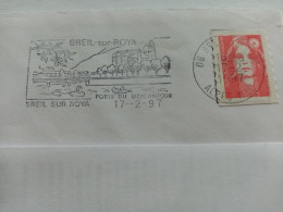 Breil Sur Roya, Cygne - Mechanical Postmarks (Advertisement)