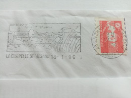 La Chapelle St Mesmin, échassier - Mechanical Postmarks (Advertisement)