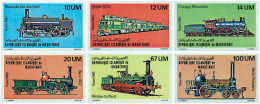 55956 MNH MAURITANIA 1980 LOCOMOTORAS - Mauritanie (1960-...)