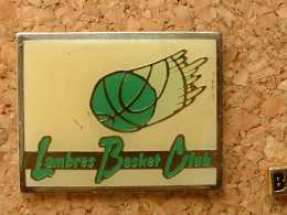 Pin's BASKETBALL - LAMBRES - Basketbal
